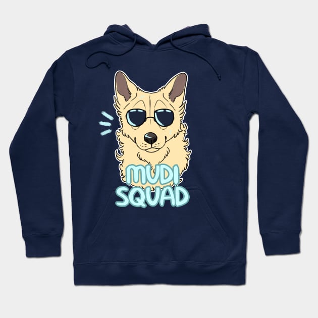 MUDI SQUAD (cream) Hoodie by mexicanine